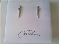 Orecchini Miluna Donna in Oro Diamante ERD1551